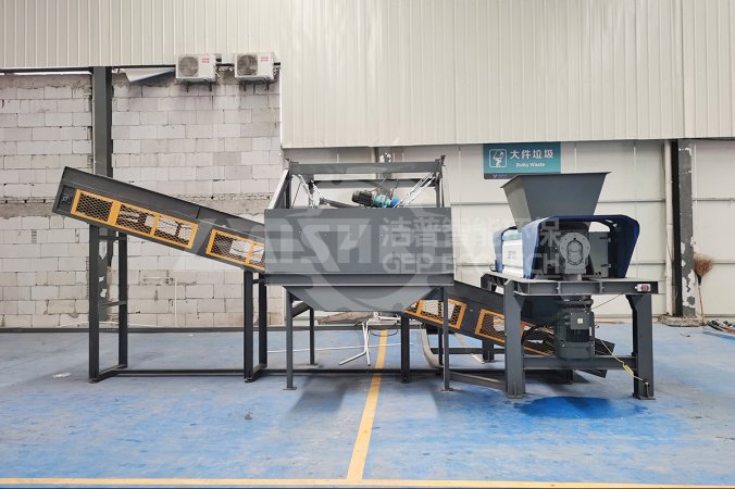 Magnetische separator toegepast in project voor de verwijdering van grofvuil in Zhejiang, China