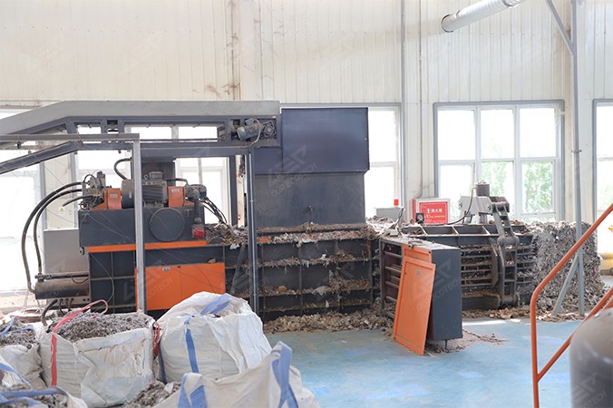 Hydraulische balenpers